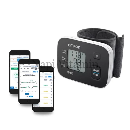Omron RS3 Intellisense csuklós vérnyomásmérő készülék 1x