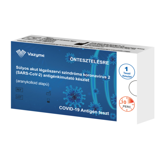 COVID-19 Vazyme antigén nyálmintás gyorsteszt 1x