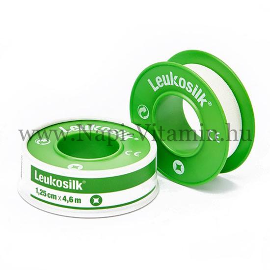 Leukosilk ragtapasz – 1,25cm x 4,6m 1x