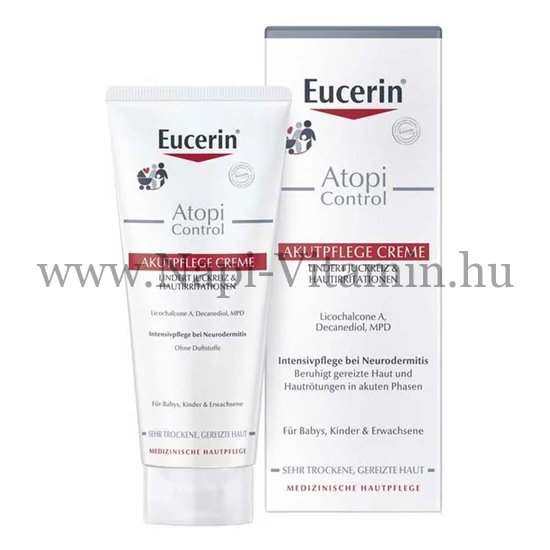 Eucerin AtopiControl SOS atópiás bőrre bőrnyugtató krém 100ml