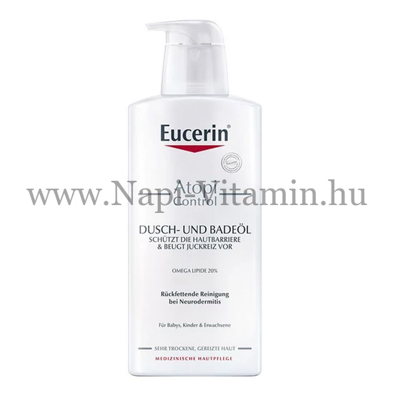 Eucerin AtopiControl atópiás bőrre olajtusfürdő 400ml