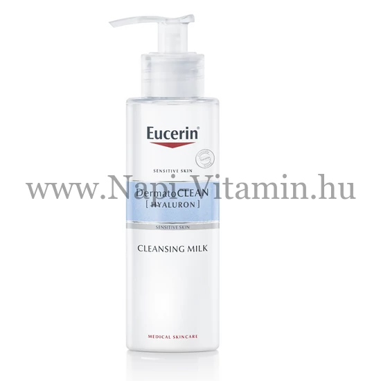 Eucerin DermatoCLEAN Hyaluron arctisztító tej 200ml