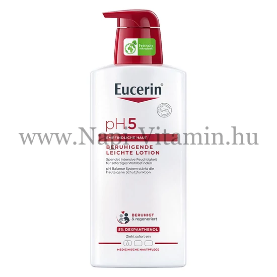 Eucerin pH5 extra könnyű, hidratáló testápoló 400ml
