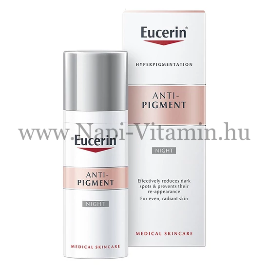 Eucerin Anti-Pigment Éjszakai arckrém 50ml