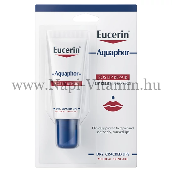 Eucerin Aquaphor SOS Ajakbalzsam 10ml