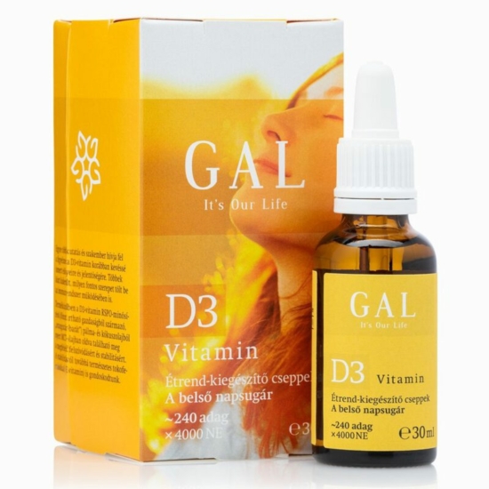 GAL D3-vitamin csepp 30ml