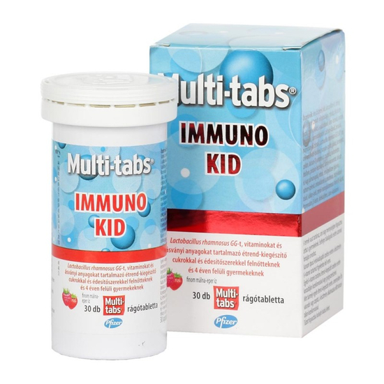 Multi-tabs multivitamin rágótabletta Immuno Chewable 30x