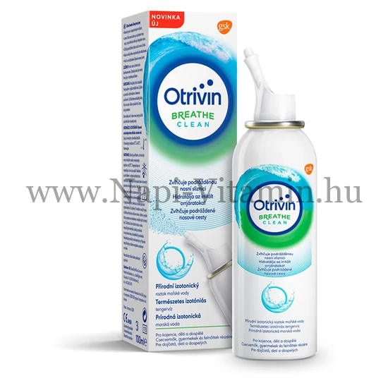 Otrivin BreathClean tengervizes orrspray 100ml