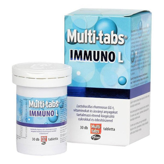 Multi-tabs multivitamin tabletta Immuno L felnőtt 30x