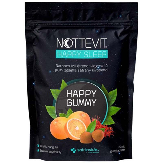 Nottevit Happy Gummy narancs ízű gumivitamin 20x