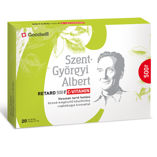 Szent-Györgyi Albert Retard 500 mg C-vitamin 20x