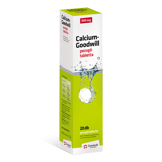 Calcium-Goodwill pezsgőtabletta 20x