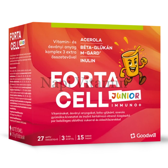 Fortacell Immuno+ Junior 15x