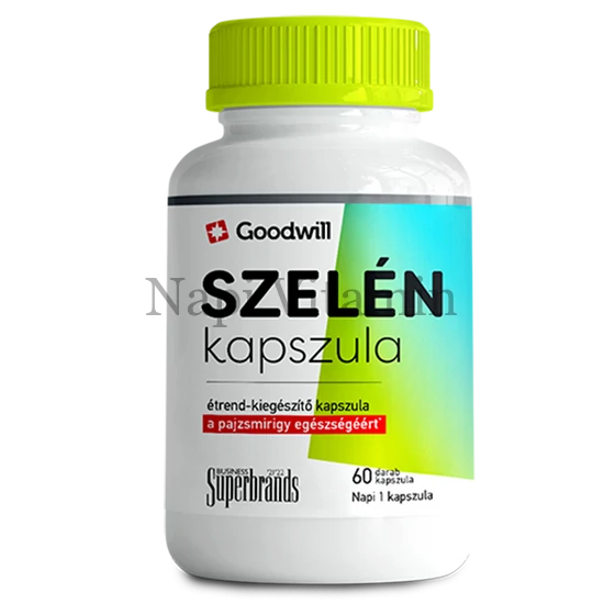 Goodwill Szelén kapszula 60x