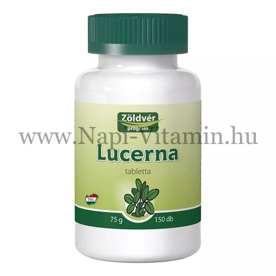 Lucerna tabletta 150x