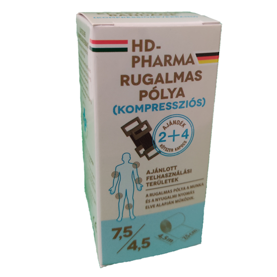 HD Pharma rugalmas pólya 7,5cmx4,5m 1x