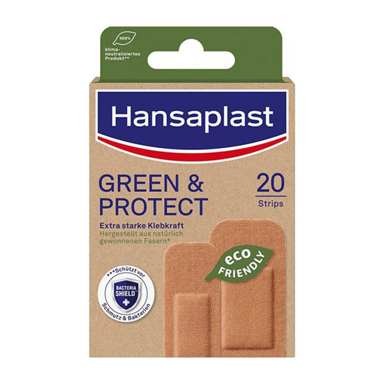 Hansaplast Green & Protect sebtapasz 20x