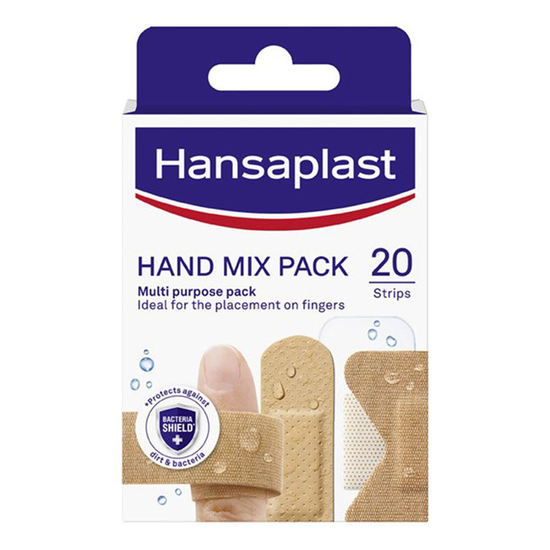 Hansaplast Hand Mix Pack sebtapasz 20x