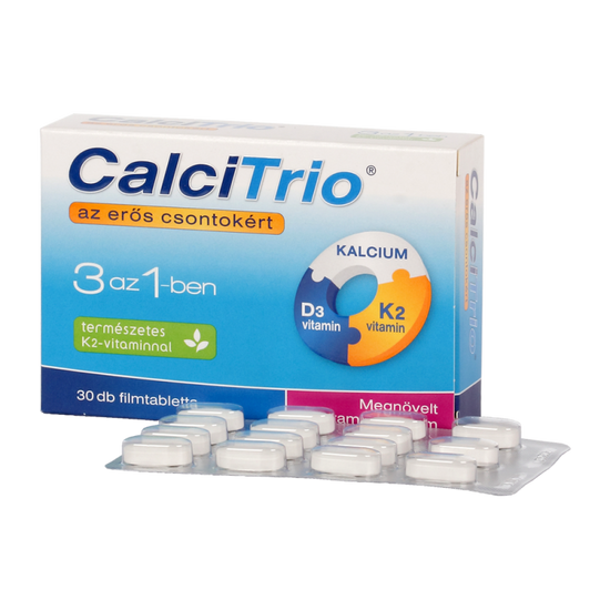 Calcitrio Kalcium K2 D3 filmtabletta 30x