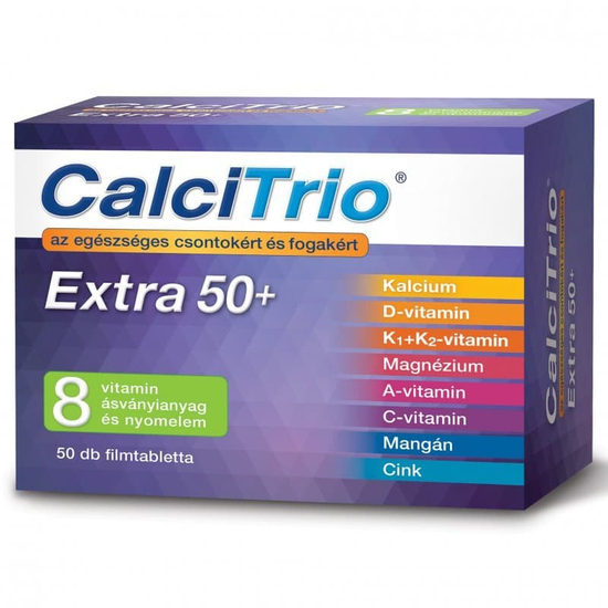 CalciTrio Extra 50+ filmtabletta 50x