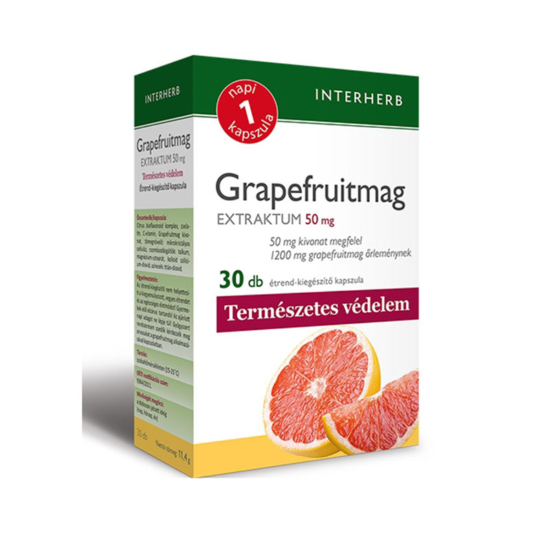 Interherb NAPI1 Grapefruitmag Extraktum 50mg 30 db