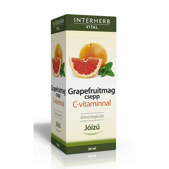 Interherb Grapefruitmag csepp C-vitaminnal 20 ml Jó ízű