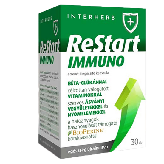 Interherb ReStart Immuno kapszula 30x