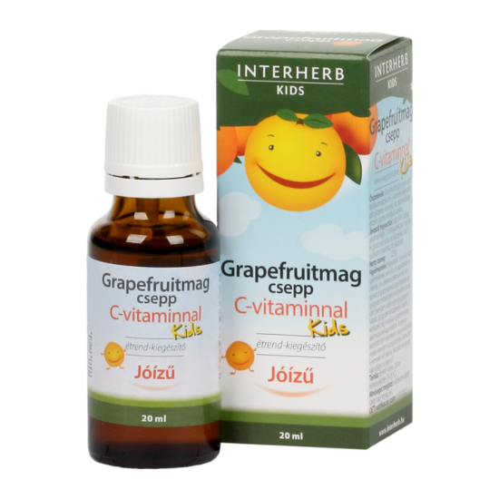 Interherb Grapefruitmag csepp KIDS C-vitaminnal 20 ml