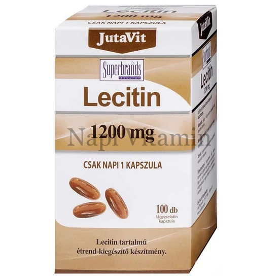 JutaVit Lecitin 1200 mg kapszula 100x