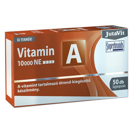 JutaVit A-vitamin 10000NE lágykapszula 50x