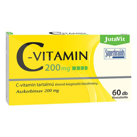 JutaVit C-vitamin 200mg filmtabletta 60x