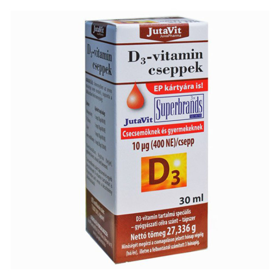 JutaVit D3-vitamin cseppek 30ml