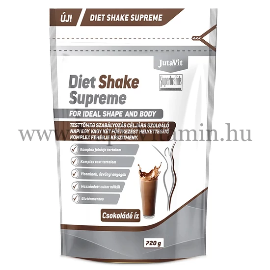 Jutavit Diet Shake Supreme csokiízű italpor 720g