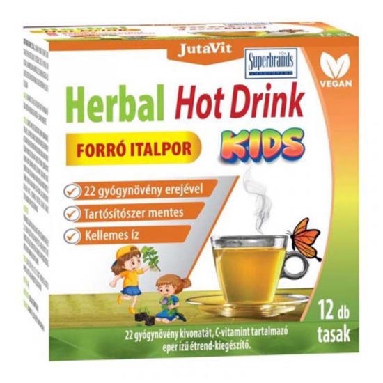 Jutavit Herbal Hot Drink forró italpor Gyerekeknek 12x