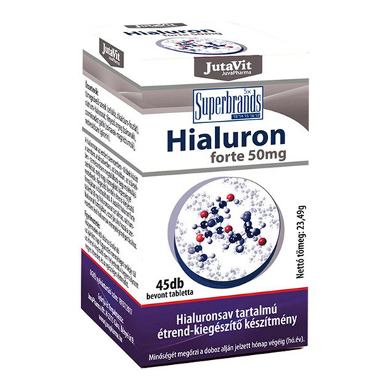 JutaVit Hialuron Forte 50 mg tabletta 45x