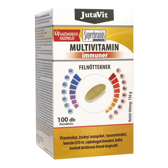 JutaVit Multivitamin Immuner Felnőtteknek 100x
