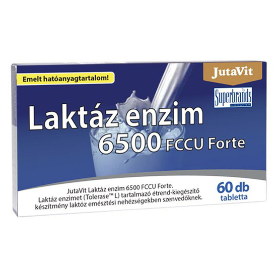 JutaVit Laktáz enzim 6500 FCCU Forte tabletta 60x
