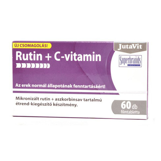 JutaVit Rutin+Cvitamin filmtabletta 60x