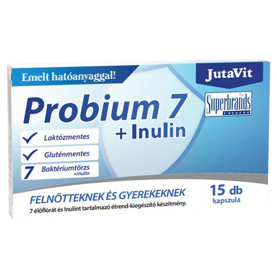 JutaVit Probium 7 + Inulin kapszula 15x
