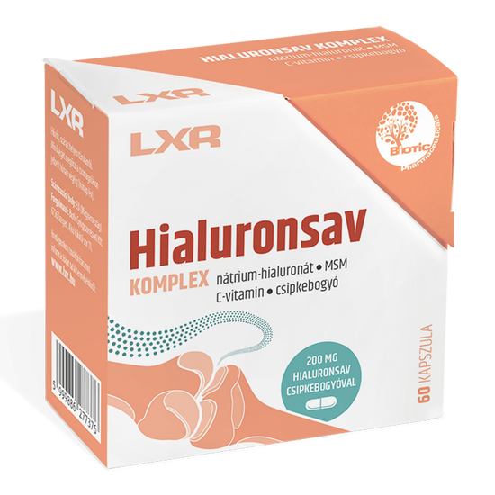 LXR Hialuronsav+MSM+C vitamin komplex kapszula 60x