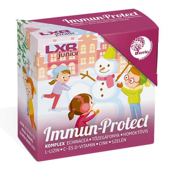 LXR Junior Immun-Protect Komplex rágótabletta 60x