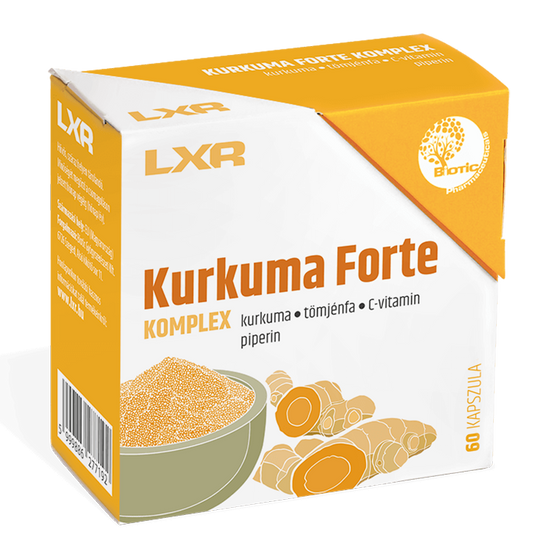 LXR Kurkuma Forte Komplex kapszula 60x