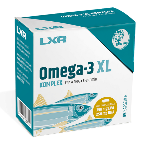 LXR Omega-3 XL Komplex lágy kapszula 45x