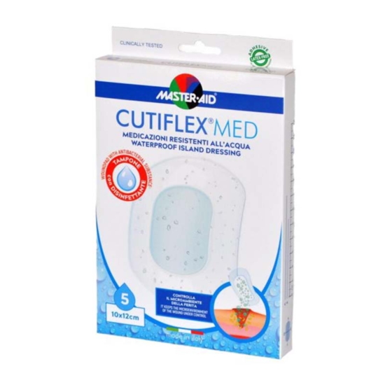 Master-Aid Cutiflex vízálló steril sebfedő 10x12cm 5x