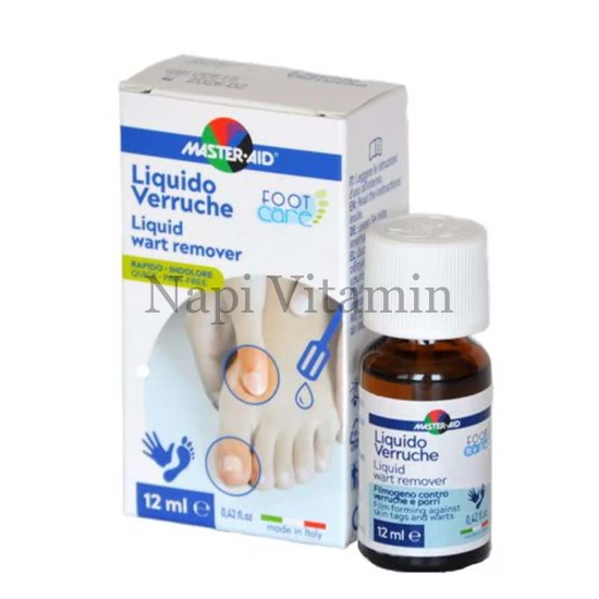 Master-Aid Foot Care szemölcsirtó folyadék 12ml