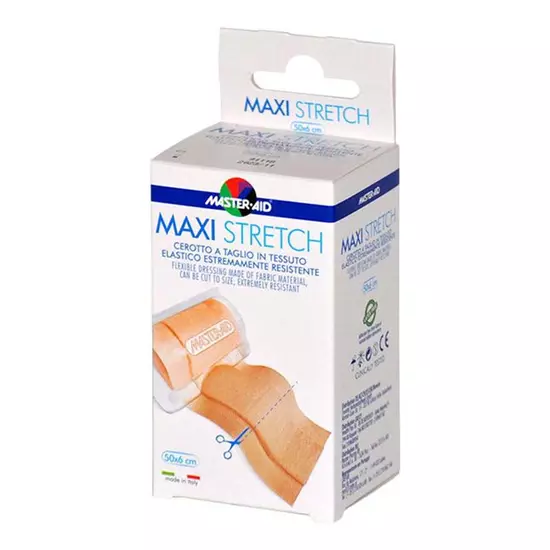 Master-Aid Maxi Stretch rugalmas textil vágható sebtapasz 50x6cm 1x