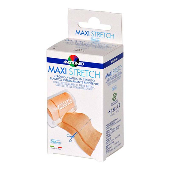 Master-Aid Maxi Stretch rugalmas textil vágható sebtapasz 50x6cm 1x
