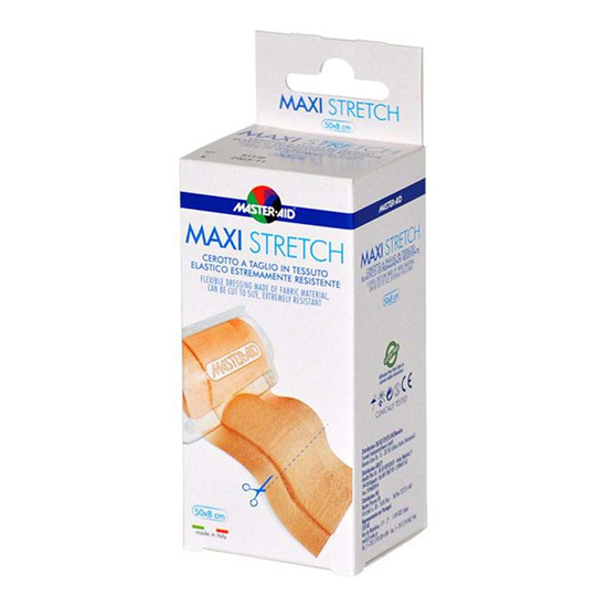 Master-Aid Maxi Stretch rugalmas textil vágható sebtapasz 50x8cm 1x