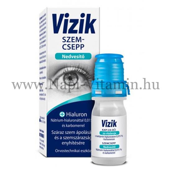 Vizik szemcsepp Nedvesítő 10ml