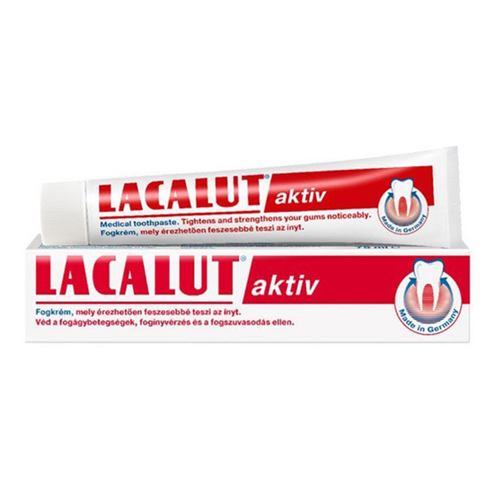 Lacalut Aktív preventív fogkrém 75ml